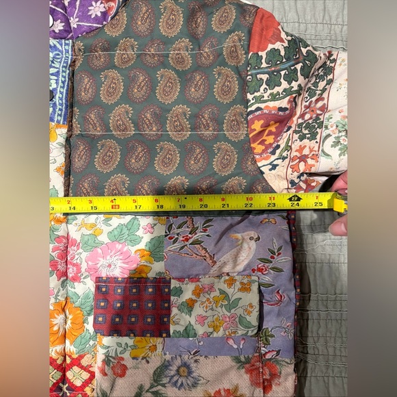 FOUND GARDENIA TAPESTRY PUFFER JACKET - Picture 6 of 7